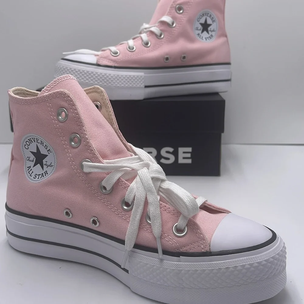 Converse WMNS A06507F CTAS LIFT HI DONUT GLAZE/WHITE/BLACK Platforms Sneakers